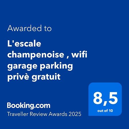L'Escale Champenoise , Wifi Garage Parking Prive Gratuit Lejlighed Châlons-en-Champagne Eksteriør billede
